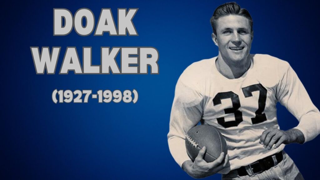 doak walker legacy of a football icon