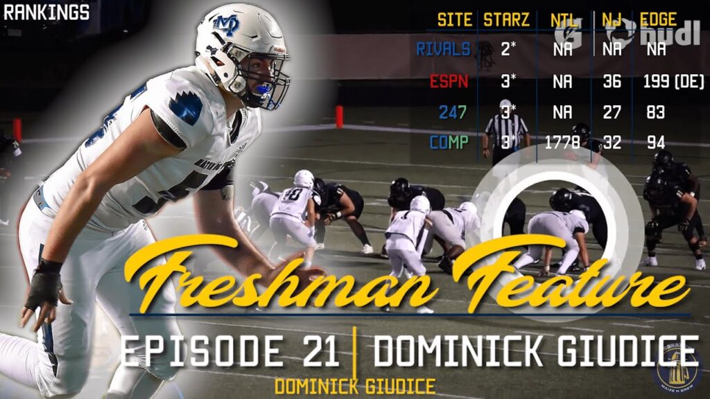 dominick giudice is a technician michigan football freshman feature 21 episode 21