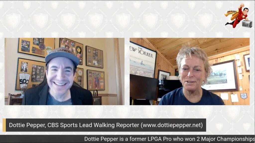 dottie pepper cbs sports lead walking reporter former lpga pro won 2 major championships