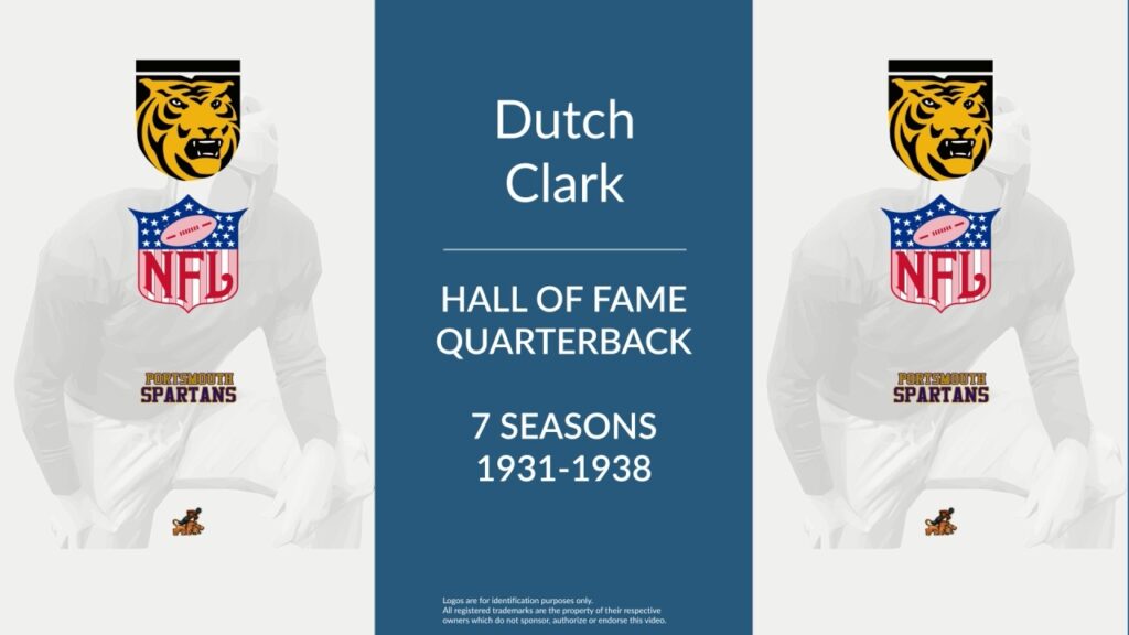 dutch clark hall of fame football quarterback