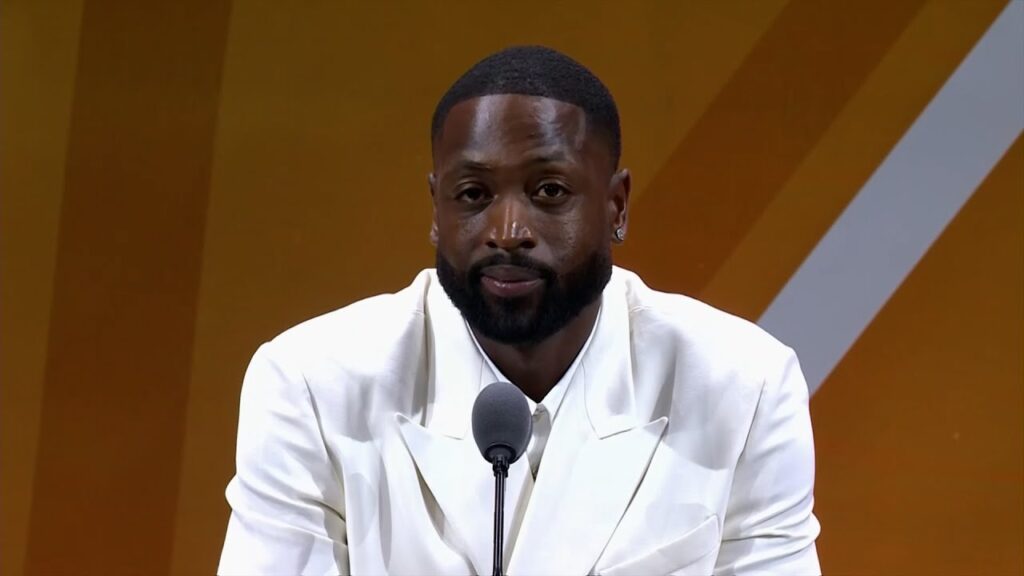 dwyane wades basketball hall of fame enshrinement speech