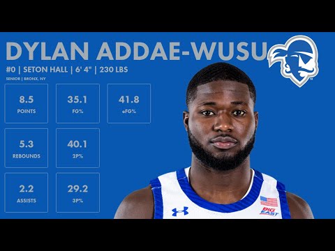 dylan addae wusu seton hall 2023 24 transfer portal highlights