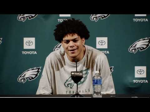 eagles johnny wilson on being drafted by philly moving to tight end