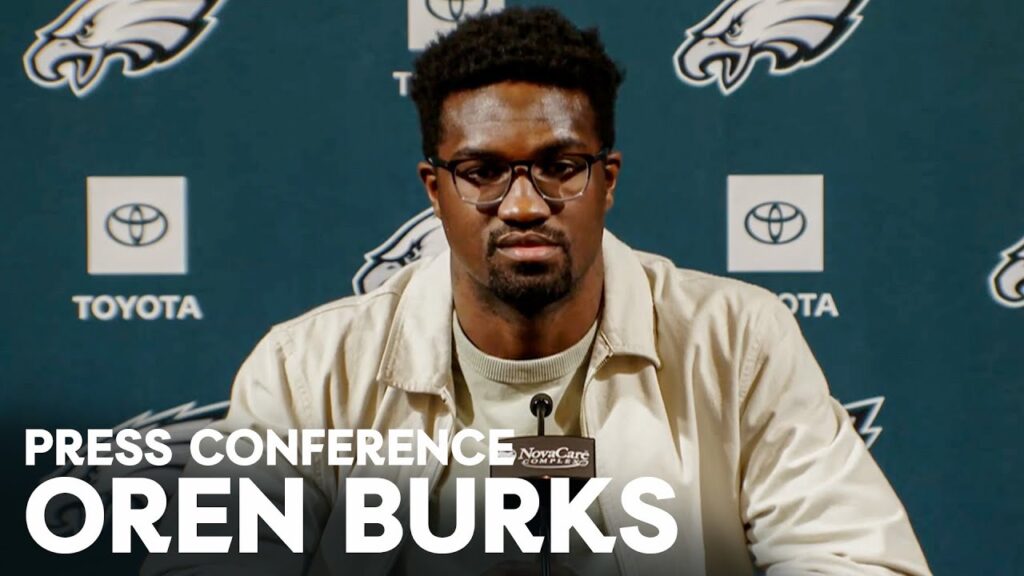 eagles press conference oren burks march 19 2024