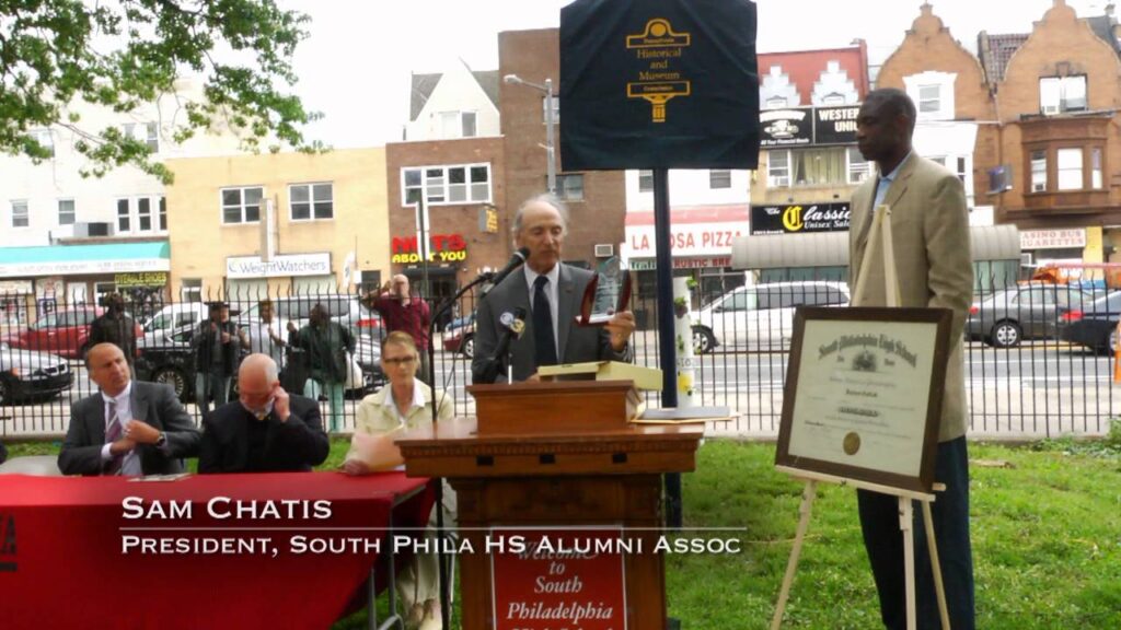 eddie gottlieb historical marker dedication