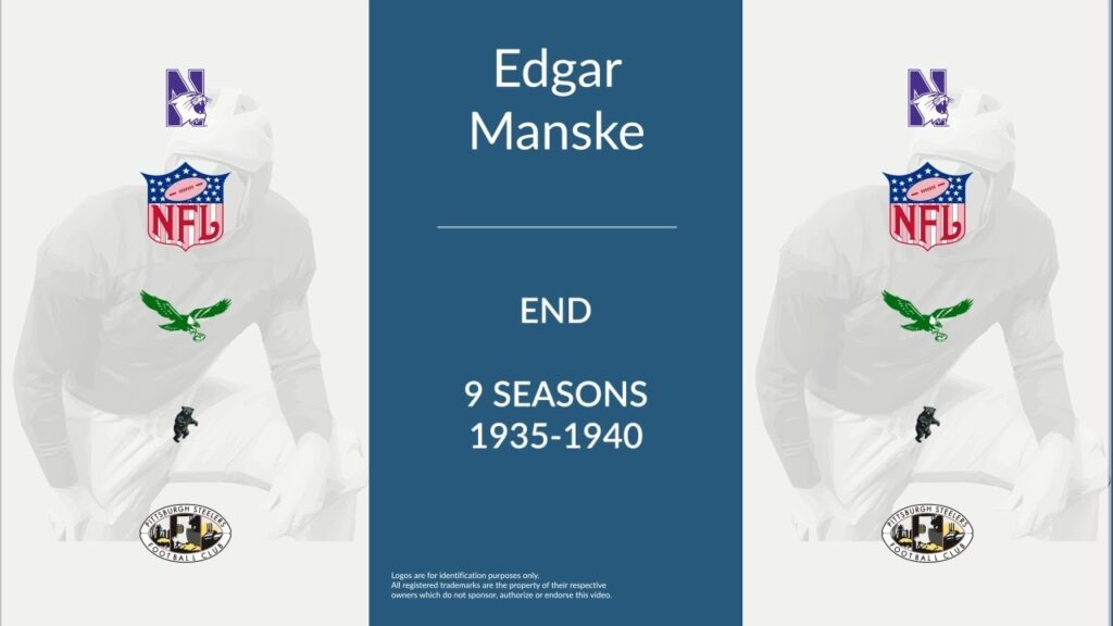 edgar manske football end