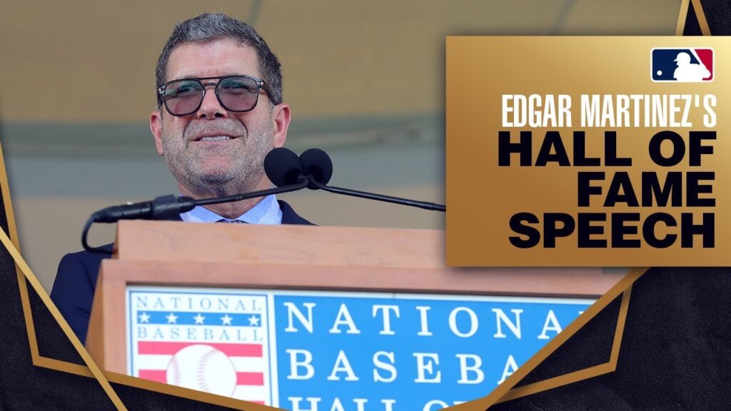 edgar martinez is inducted into the hall of fame