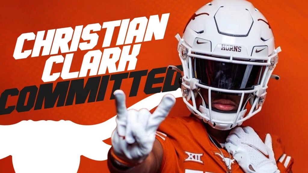 elite arizona rb christian clark commits to texas