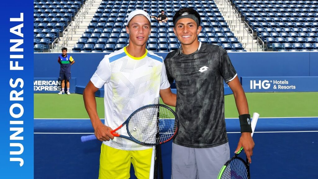 emilio nava vs jonas forejtek junior boys final us open 2019