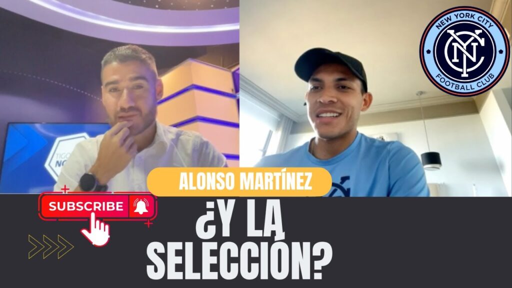 entrevista a alonso martinez goleador del new york city de la mls