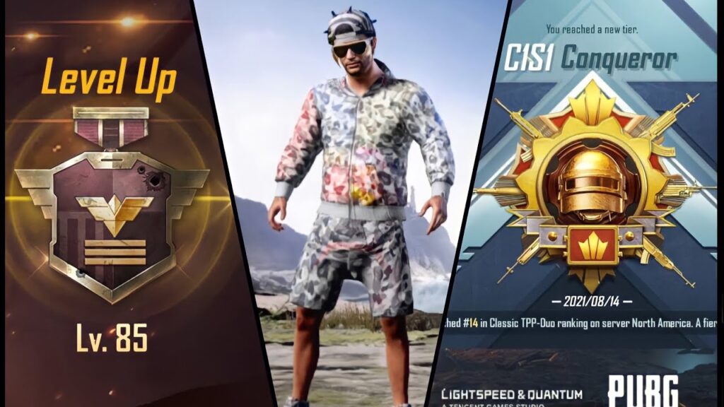 ep140 level up e2ac86efb88f 85 conqueror c1s1 special video pubg mobile