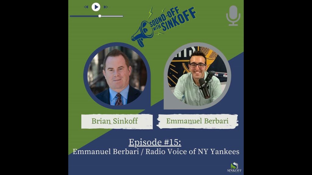 episode 15 emmanuel berbari radio voice of the new york yankees