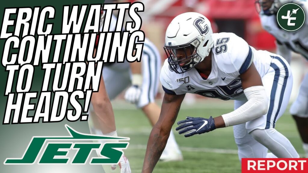 eric watts continues to turn heads at new york jets otas 2024 nfl off season