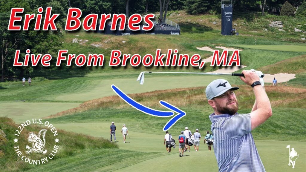 erik barnes live from the us open korn ferry tour member brookline ma