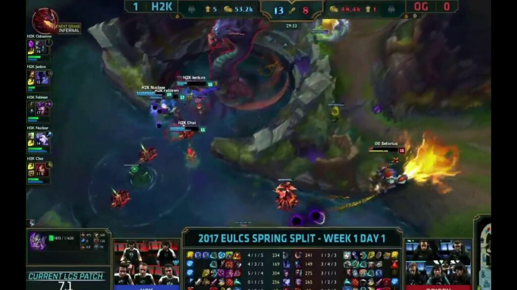 eu lcs spring 2017 og naehyun baron steal