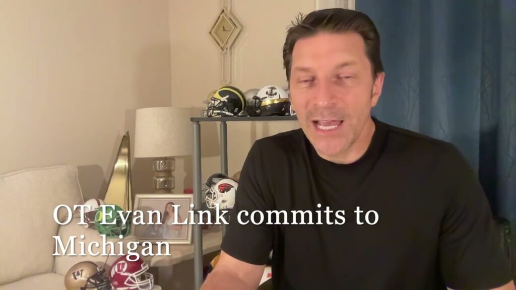 evan link commits to michigan