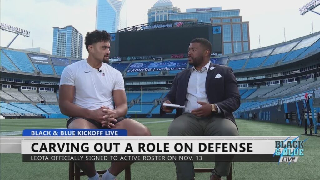 exclusive 1 on 1 with panthers rookie linebacker eku leota