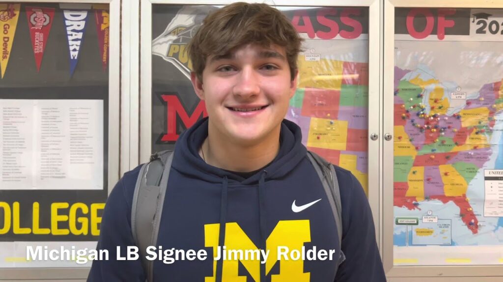 exclusive four star lb jimmy rolder on signing with michigan