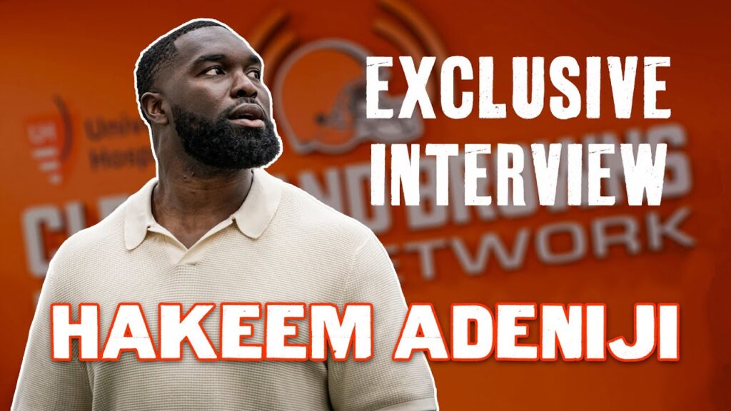 exclusive interview with browns ot hakeem adeniji cleveland browns daily