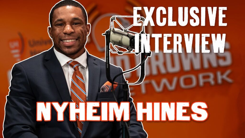 exclusive interview with browns rb nyheim hines cleveland browns daily