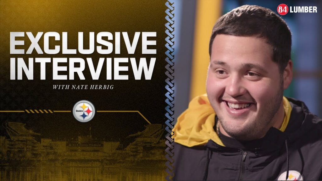 exclusive interview with nate herbig after signing two year contract pittsburgh steelers