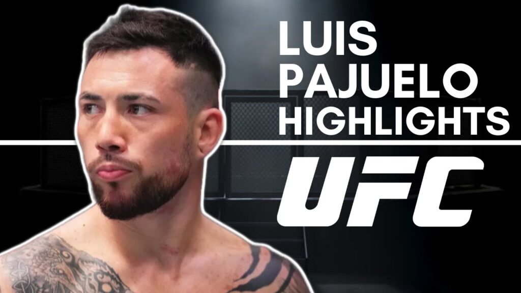 exiting new prospect luis pajuelo mma highlights mma combatsport