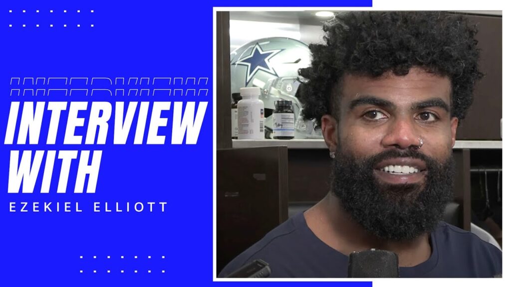 ezekiel elliott dallas is home dallas cowboys 2024