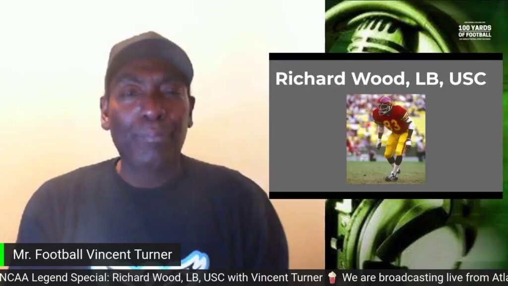 f09f8f88 ncaa legend special richard wood lb usc with vincent turner