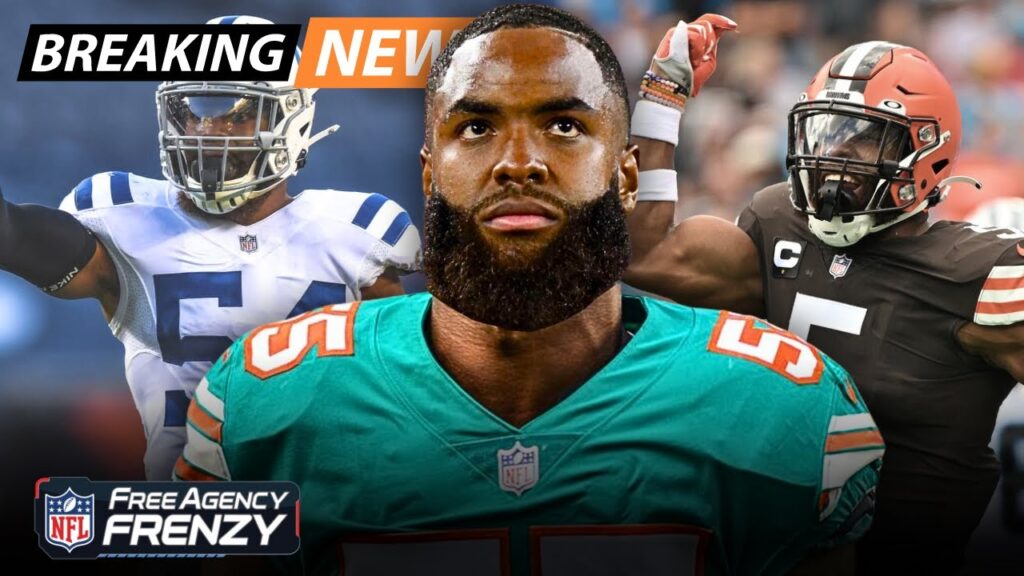 f09f9aa8 breaking news miami dolphins sign former browns lb anthony walker highlights