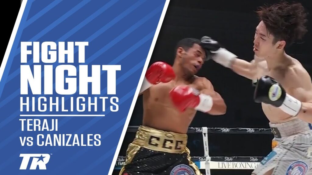 fight of the year candidate kenshiro teraji vs carlos canizales fight highlights