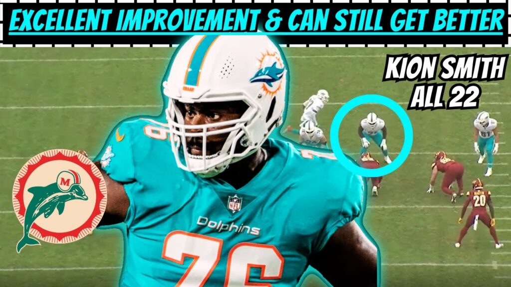 film breakdown why miami dolphins kion smith needs to be the swing tackle of the future