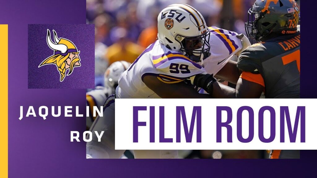 film room why jaquelin roy has a chance to make an immediate impact for the vikings defense