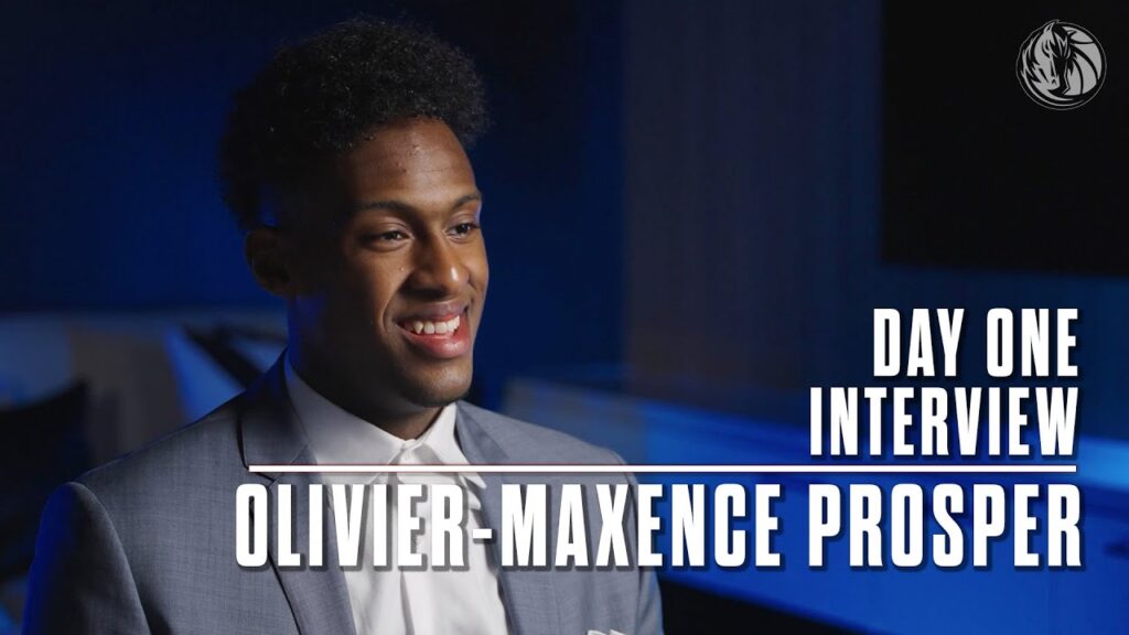 first full interview olivier maxence prosper nba draft 2023