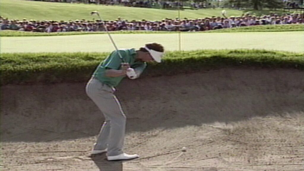 flashback bob tway holes out on 18 to win the 1986 pga championship