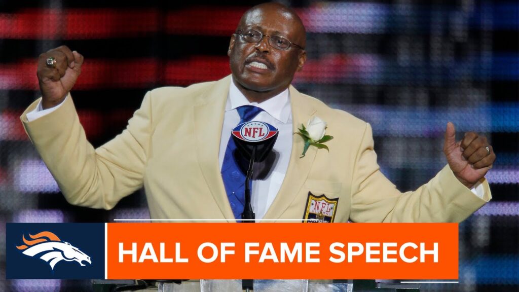 floyd littles pro football hall of fame induction speech broncos throwback