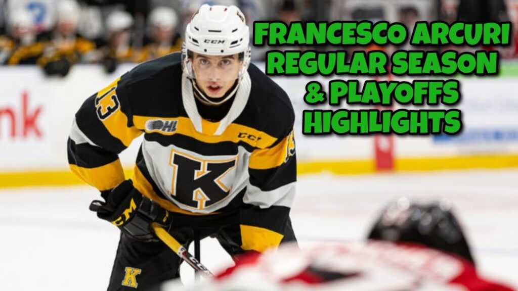 francesco arcuri 13 2021 22 regular season playoffs highlights