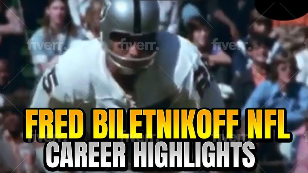 fred biletnikoff nfl hall of fame career highlights