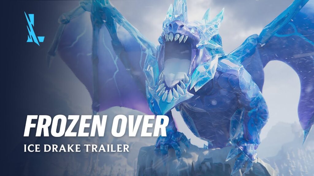 frozen over ice drake trailer league of legends wild rift