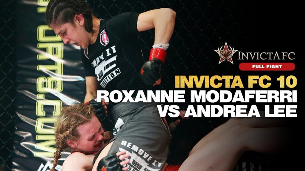 full fight roxanne modafferi battles andrea lee invicta fc 10