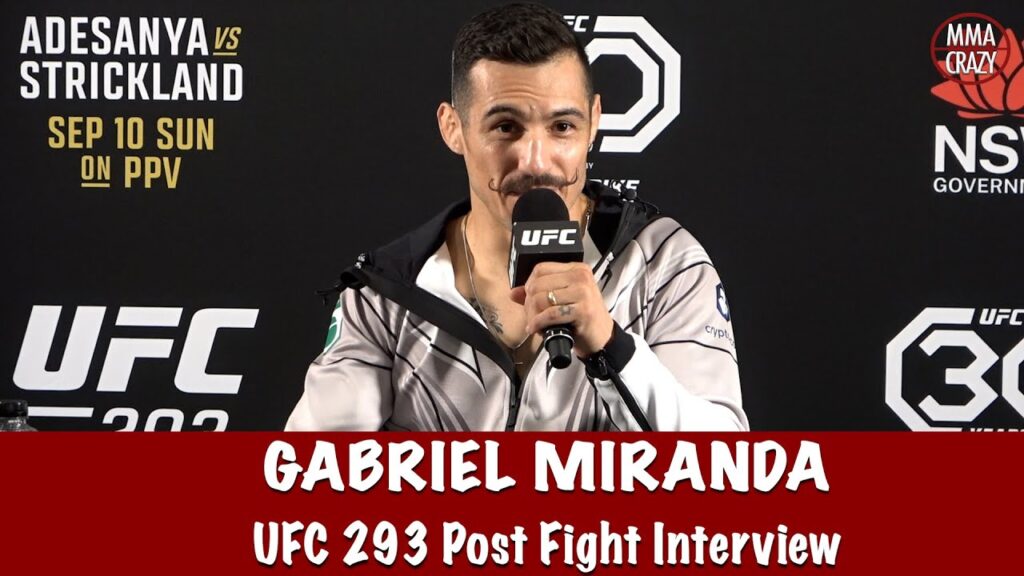 gabriel miranda wants ilia topuria fight says give me the gringo in sao paulo ufc 293