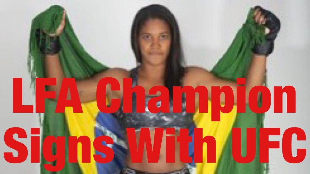 gabriella fernandes signs with the ufc