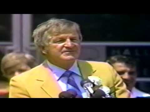 george blanda inducted into hall of fame by al davis