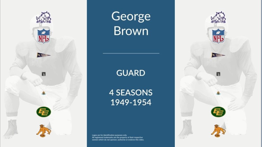 george brown football guard