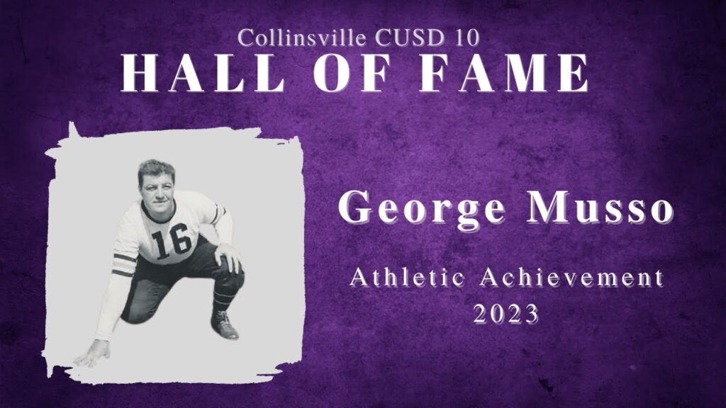 george musso collinsville cusd 10 hall of fame 2023 inductee