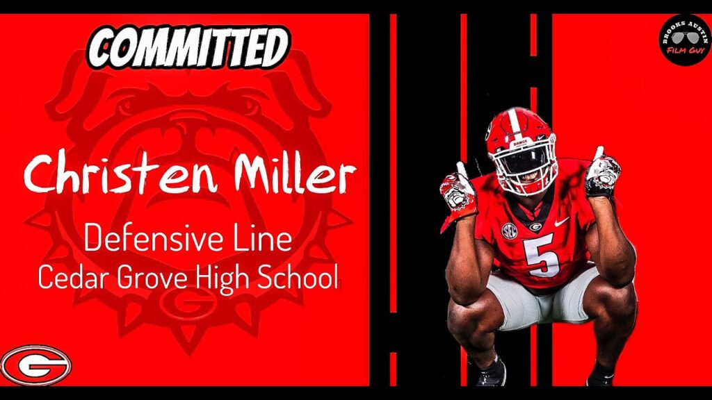 georgia commit christen miller highlight breakdown