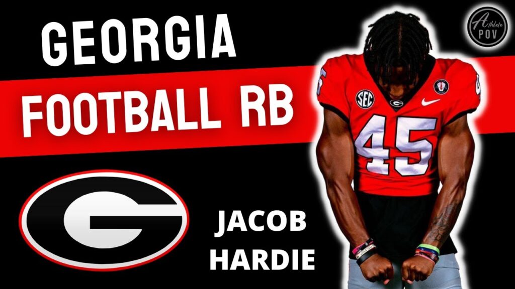 georgia football rb jacob hardie is next up