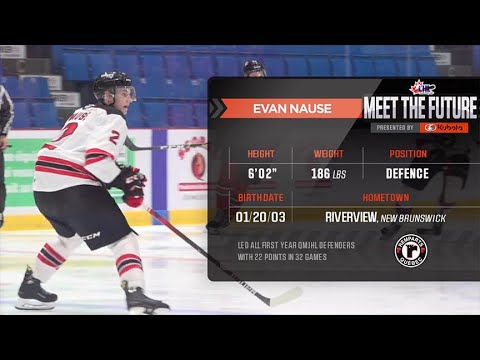 get to know evan nause nhl draft