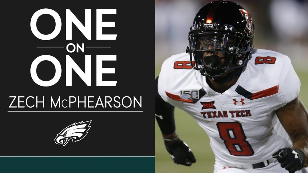 get to know fourth round pick zech mcphearson eagles one on one