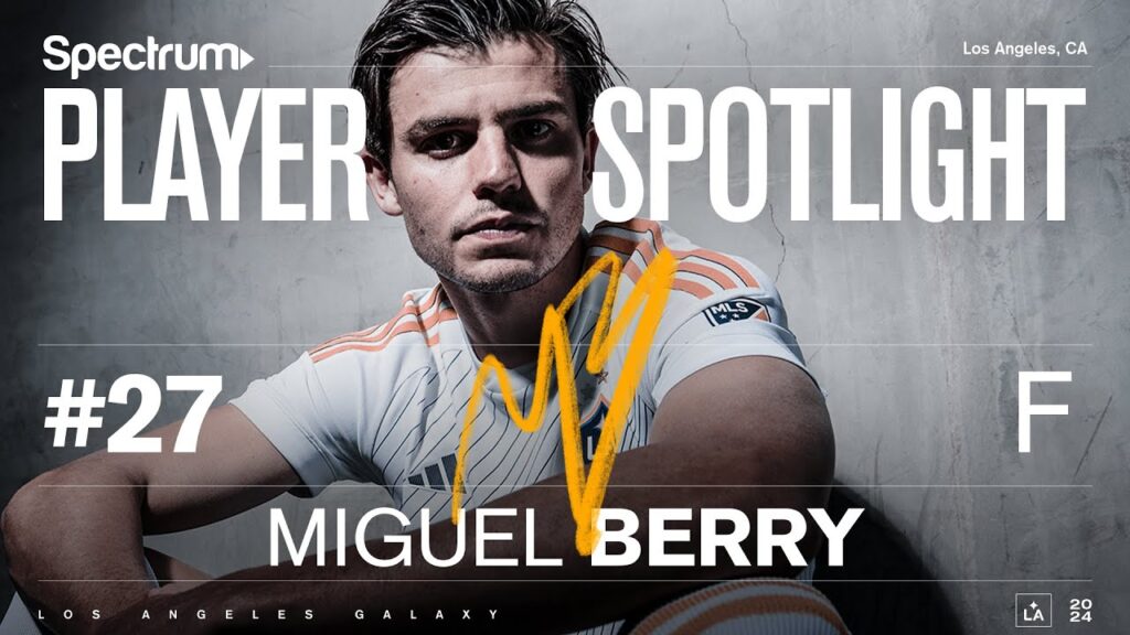 get to know la galaxy forward miguel berry spectrum player spotlight