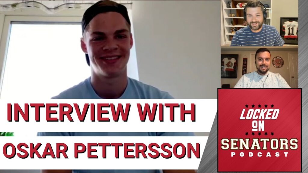 get to know ottawa senators prospect oskar pettersson